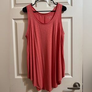 NWOT Ava & Viv Coral Tank Top